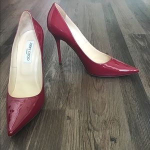 Red Jimmy Choo Pump in great condition